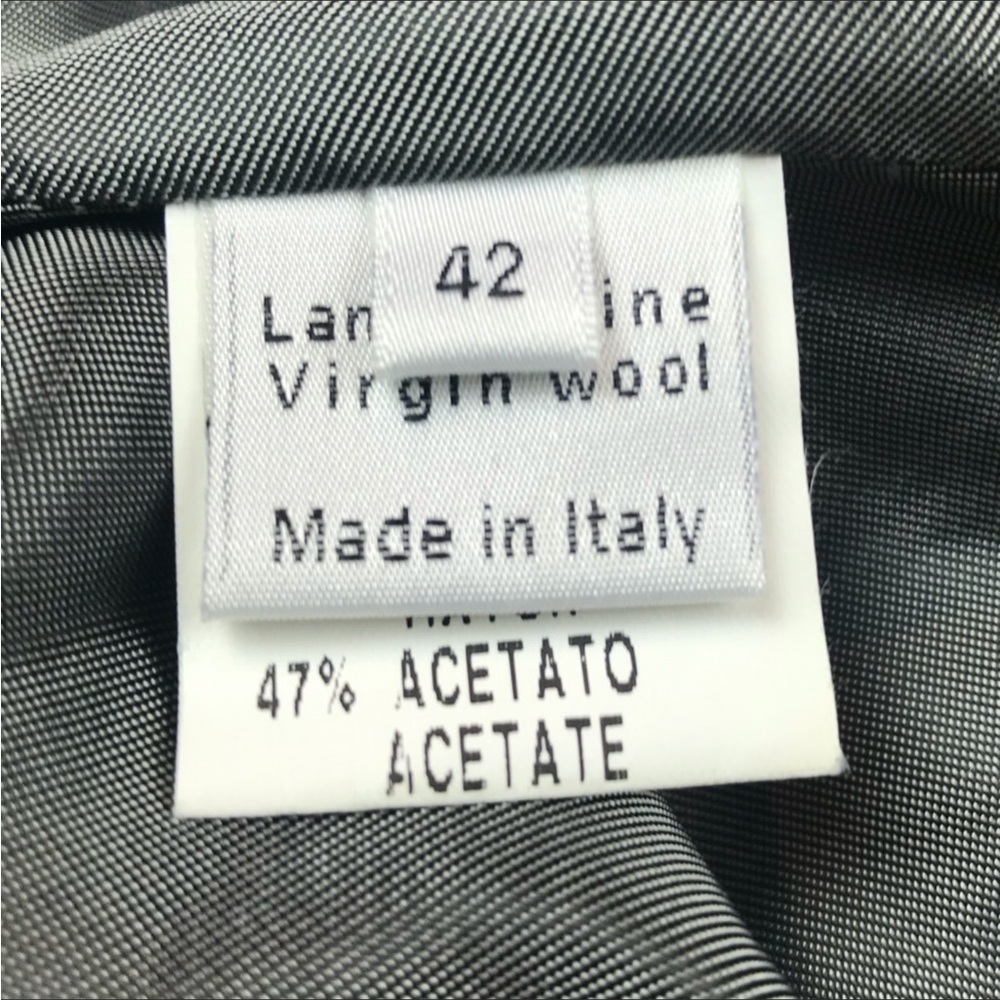 R35SSO ‘Made in Italy’ Wool Plaid Pleated Skirt - Picture 12 of 15